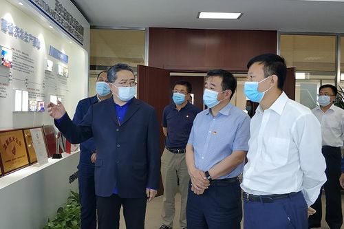 省商务厅领导来溪调研商务工作运行情况