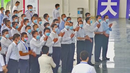 实业兴陕新动力 2022年重点项目观摩团莅临大勤集团草堂生产基地